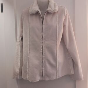 Telluride faux suede jacket.